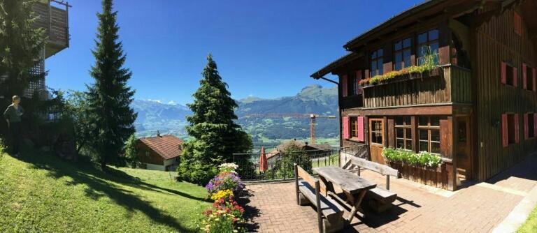 Appartement Fernsicht Triesenberg Eksteriør billede